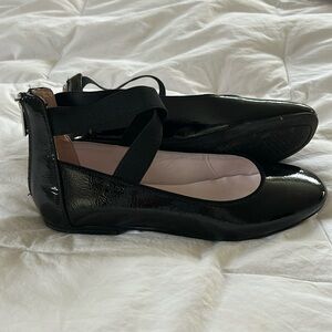 Nina Girls Black Ballet Flats